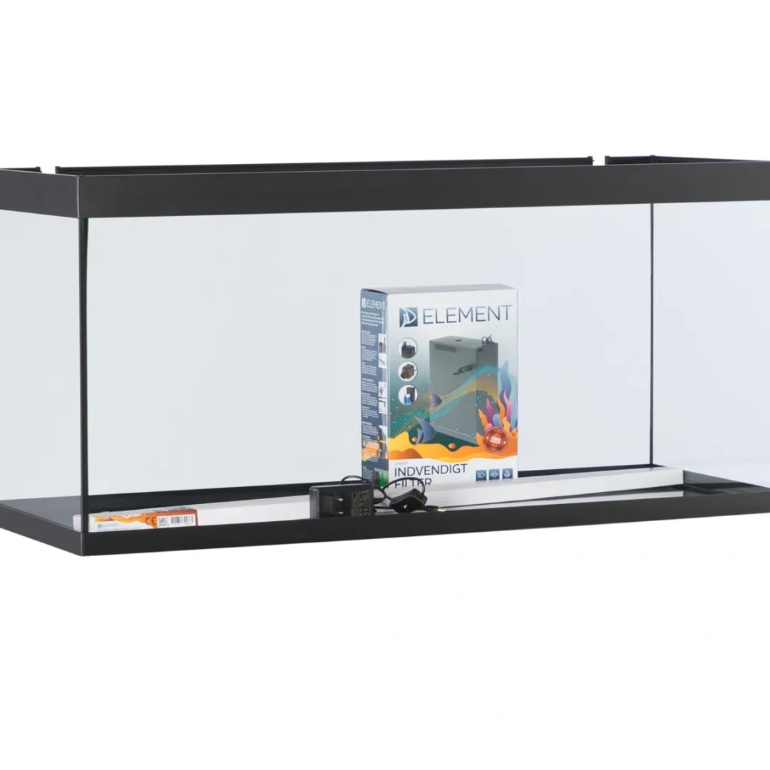 Akvastabil ELEMENT Akvarium 180 L Sort