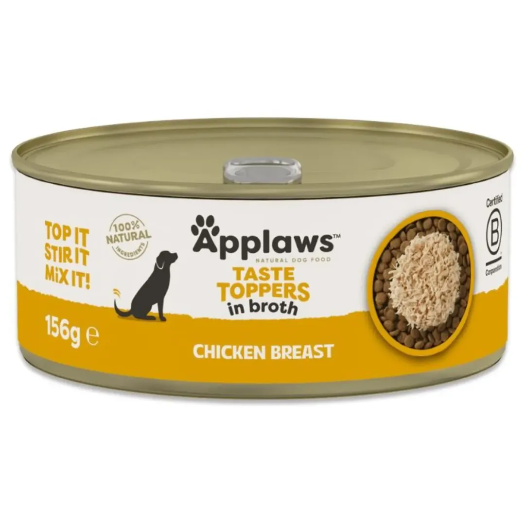Applaws Hund & Katte mad Applaws Hundevådmad Kylling og Ris 156 g - Naturlig velsmag til hunden