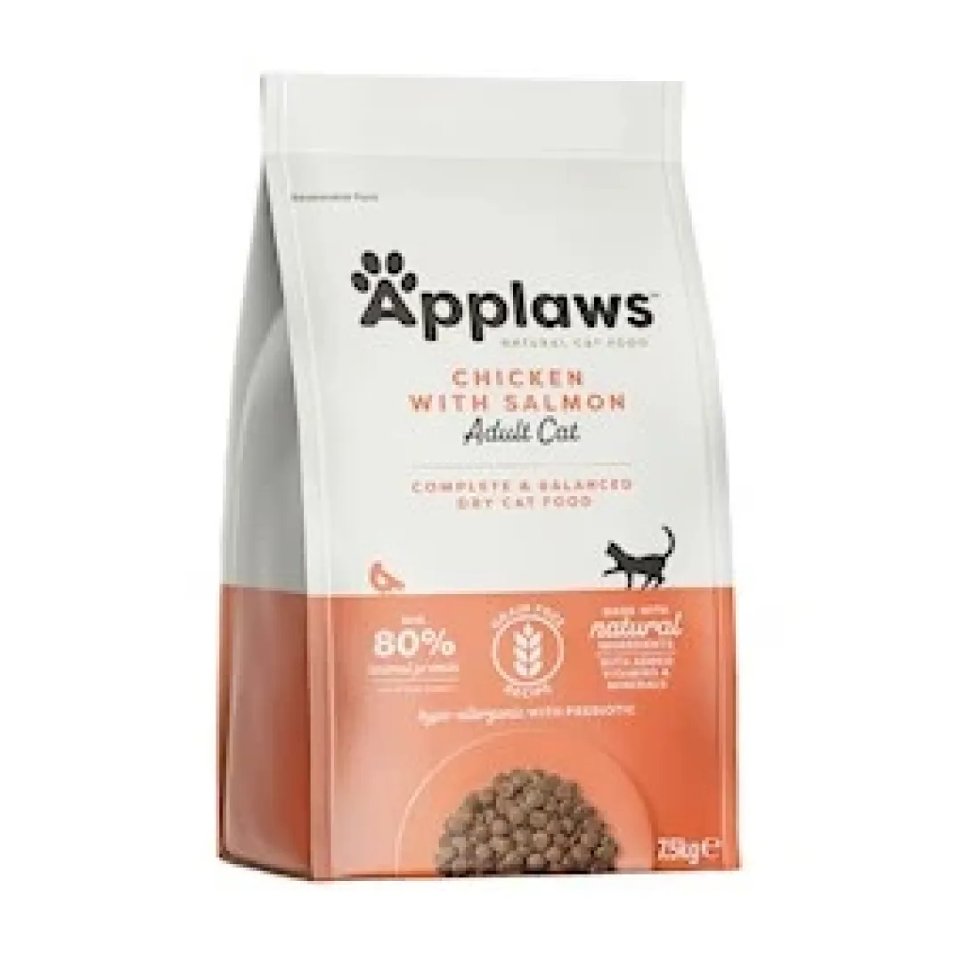 Applaws Hund & Katte mad Applaws Kattefoder Kylling og Laks 7,5 kg