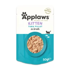 Applaws Hund & Katte mad Applaws Kattevådmad killing Tun 50g sovs (pose)