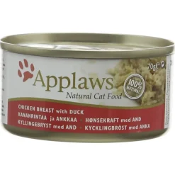 Applaws Hund & Katte mad Applaws kattevådmad Kylling og And 156 g