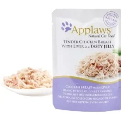Applaws Hund & Katte mad Applaws Kattevådmad kylling og lever 70 g (pouch)