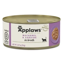 Applaws Hund & Katte mad Applaws Kattevådmad Makrel og Sardin 70 g