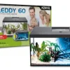 Aquael Leddy Startersæt Day & Night Plus 54 Liter Sort Lampe