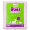 Premier Pet Über Papirstrøelse 56 L pink og hvid