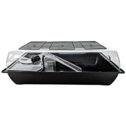 Inter-Zoo Big Alex hamsterbur Sort 78 x 48 x 26,5 cm - rummeligt hjem til din hamster