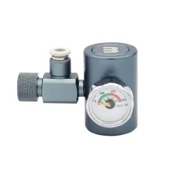 Blau - Aquaristic Blau CO2 START Regulator - Co2 Manometer til engangsflasker