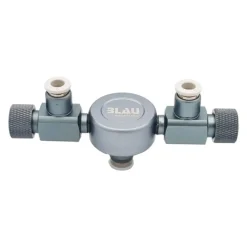 Blau - Aquaristic Blau CO2 1 to 2 outlet adapter - Del din CO2 op til 2 akvarier