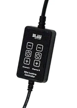 Blau - Aquaristic Blau elegant LED saltvandsbelysning 40 cm 24 Watt