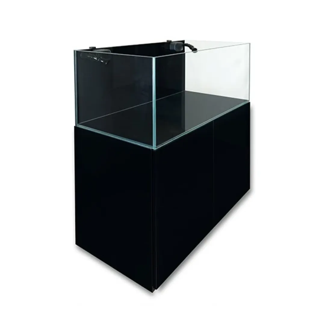 Blau - Aquaristic Blau Gran Cubic Super Reef 122 Black 366 liters Saltvandsakvarium