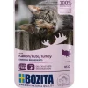 Bozita - Swedish natural quality Bozita Kattefoder pose 85g Kalkun sovs