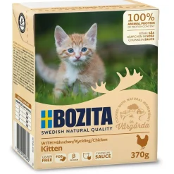 Bozita - Swedish natural quality Bozita Killingefoder Bidder i Sovs med Kylling 370 gram