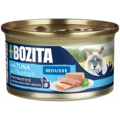 Bozita - Swedish natural quality Bozita Mousse MSC Tun 85 g - Kornfrit Fuldfoder til Kat