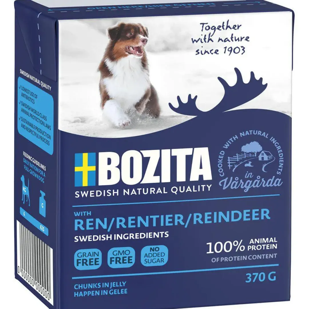 Bozita - Swedish natural quality Bozita Naturals rensdyr 370 g - Høj kødandel
