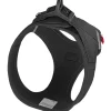 Curli Vest Hundesele Clasp Air Mesh 3XS Sort - let og tryg sele til helt små hunde