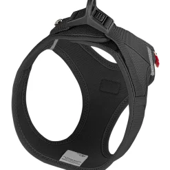 Curli Vest Hundesele Clasp Air Mesh XS Sort - let og komfortabel sele til små hunde