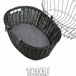 Trixie Cykelkurv (stor) sort flet