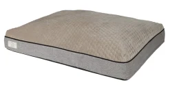 Europet Bernina International B.V. D&D Home Celia ergonomisk hundeseng lille 80 x 60 x 15 cm i taupe