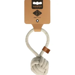 Europet Bernina International B.V. D&D Home Harper XS 18,5 cm Natur Knudereb 10 mm - hundelegetøj