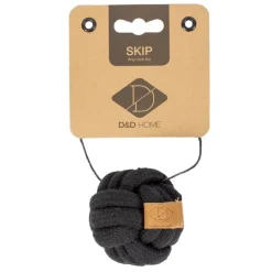 Europet Bernina International B.V. D&D Home Skip Ball XS 6 cm Sort Knudereb 10 mm - hundelegetøj