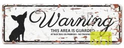 Europet Bernina International B.V. D&D WARNING SIGN Mini Chihuahua Hvid