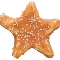 Trixie Denta Fun Stjerne Kyllingesnack 9 cm - sjov hundesnack med kylling