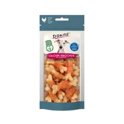 Dokas Premium Hunde og Kattesnacks Dokas Kalciumben med kyllingebryst 75 g