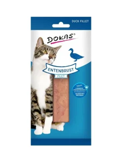 Dokas Premium Hunde og Kattesnacks Dokas Kat Andebrystfilet 22 g