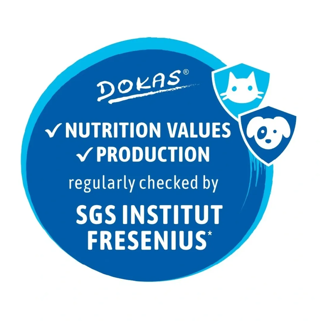 Dokas Premium Hunde og Kattesnacks Dokas Tyggepinde med kyllingebryst 200 g - naturlige tyggeben til hunde