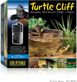 ExoTerra Exo Terra Turtle Cliff medium med filter