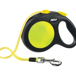 Flexi Hundesnor Flexi New Neon bånd L 5 m 50 kg neon gul