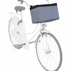 Trixie Front-taske til cykler 38x25x25 cm Grå