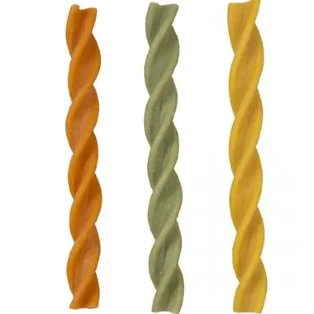 Duvo Garden Bites Fruity Dental Swirls Mix 13 cm 30 stk (vegetabilsk) - tandrensende hundesnacks