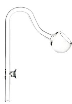 Blau - Aquaristic Glas Ball Outflow udstrømmer 17 mm (til spandpumper )