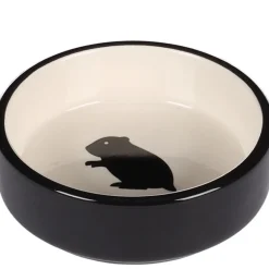 Flamingo Hamsterskål Nala Sort-hvid Rund 8,5 cm