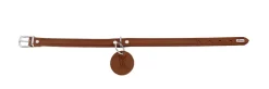 Hunter Aalborg Sport Cognac 37 hundehalsbånd - 28-33 cm