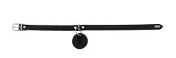 Hunter Aalborg Sport Sort 37 hundehalsbånd - 28-33 cm