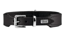 Hunter Basic halsbånd str.55 Sort - 41,0-49,0 cm