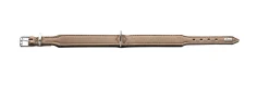 Hunter Basic halsbånd str.65 Stone - 51,0-58,5 cm