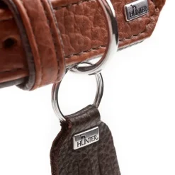 Hunter Cody 50 Cognac Mørkebrun hundehalsbånd - 37-43 cm