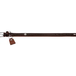 Hunter Cody 60 Mørkebrun Cognac hundehalsbånd - 46-52 cm