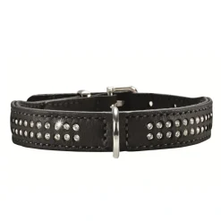 Hunter Diamond petit halsbånd str.37 Sort - 30-34 cm