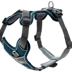 Hunter Divo hundesele S petrol/grå just mave 45-56 cm - Fleksibel kontrol og komfort i balance