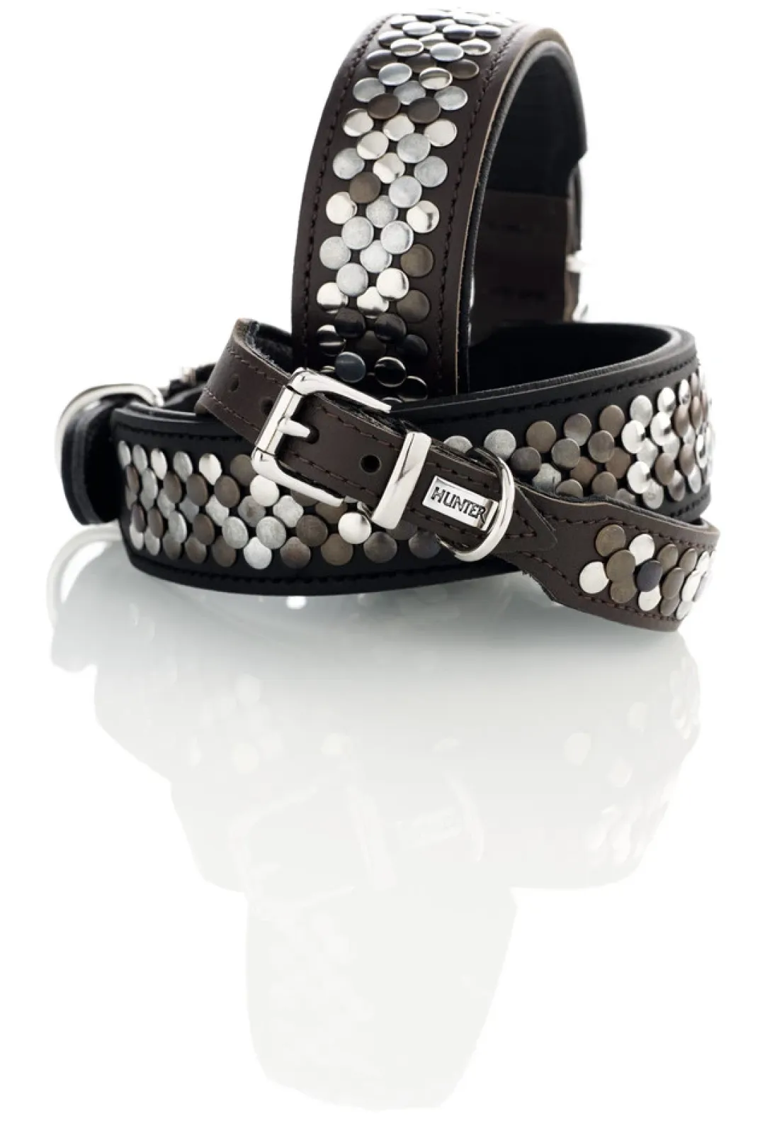 Hunter Halsbånd Arizona 42 Sort - 35-39,5 cm