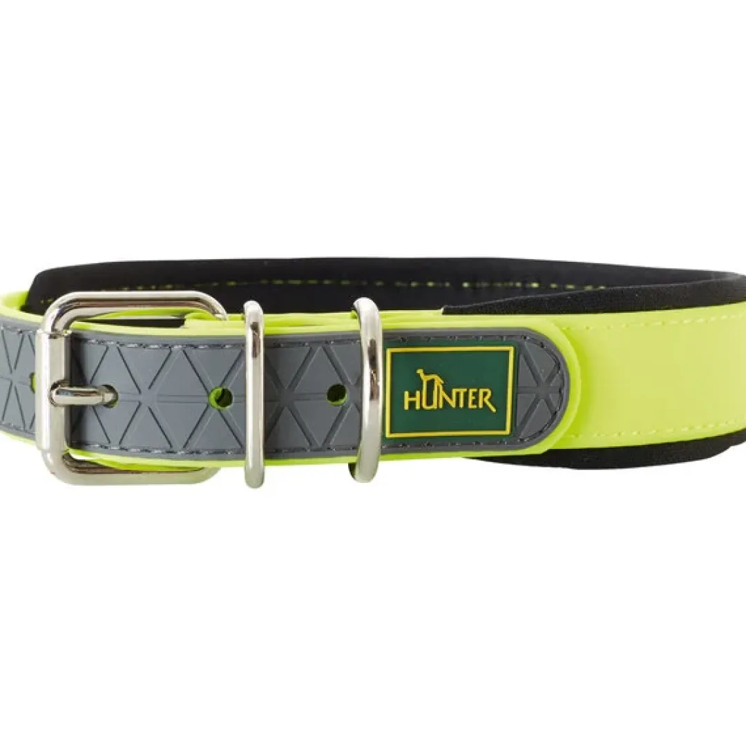 Hunter Halsbånd Convenience 55 Gul - 41-50 cm