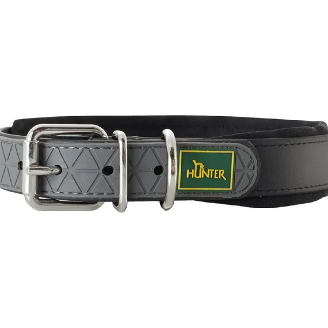 Hunter Halsbånd Convenience 55 Sort - 41-50 cm