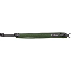 Hunter Halsbånd Divo L Grøn/Grå - justerbart hundehalsbånd (45-55 cm, B 4,5 cm)