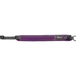 Hunter Halsbånd Divo L Violet/Grå - justerbart hundehalsbånd (45-55 cm, B 4,5 cm)