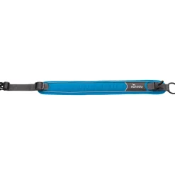 Hunter Halsbånd Divo XL Lyseblå/Grå - justerbart hundehalsbånd (55-65 cm, B 5,5 cm)