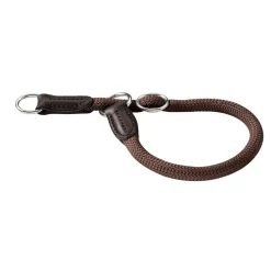 Hunter Halvkvæler halsbånd Freestyle Brun 30/10 - 30-40 cm